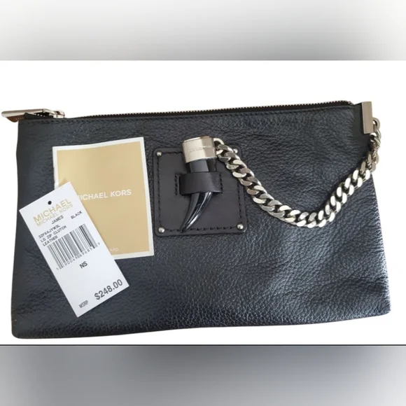 Michael Kors "James" Large Zip Clutch - Picture 8 of 8